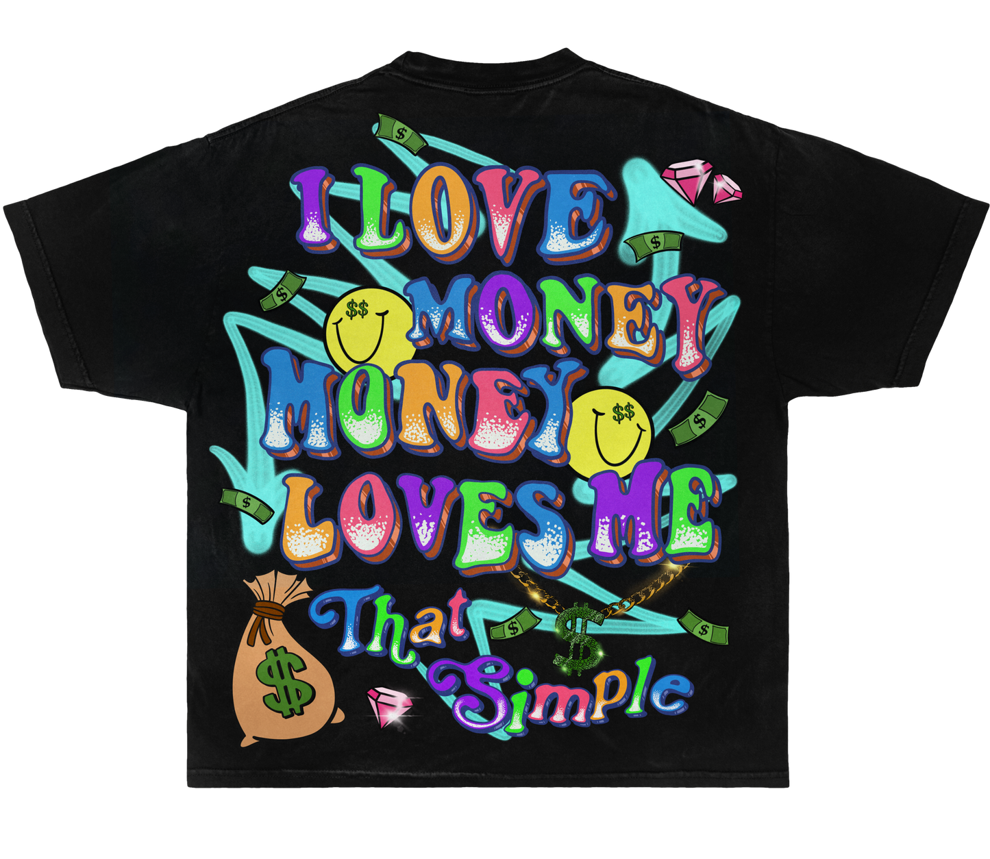 “I LOVE MONEY” Tee