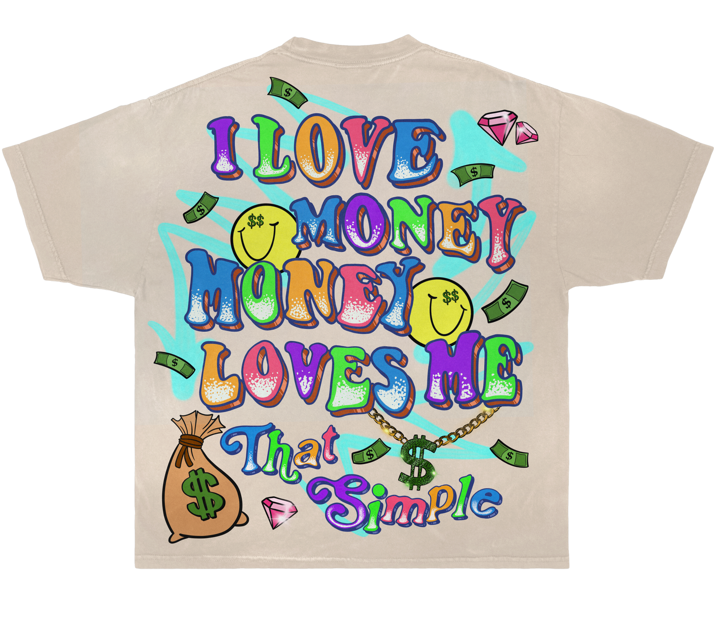 “I LOVE MONEY”  Tee