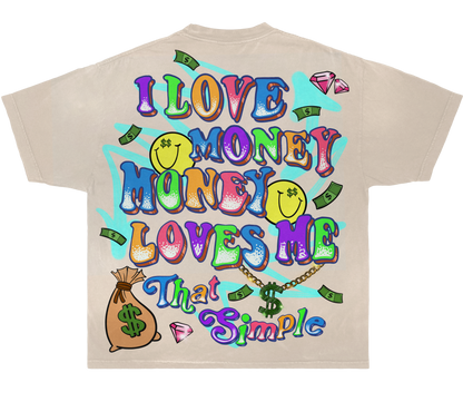 “I LOVE MONEY”  Tee